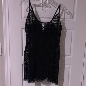 Black Lace Sleepwear